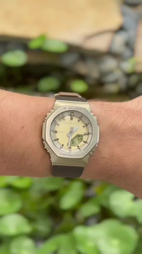 TikTok video still: Who doesn’t love a gold Casio? Which one is your favorite?