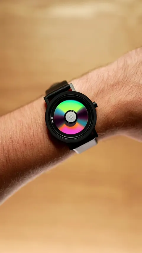 TikTok video still: Unboxing of Mad Hudson Watches CD Watch by Riki Prosper.
