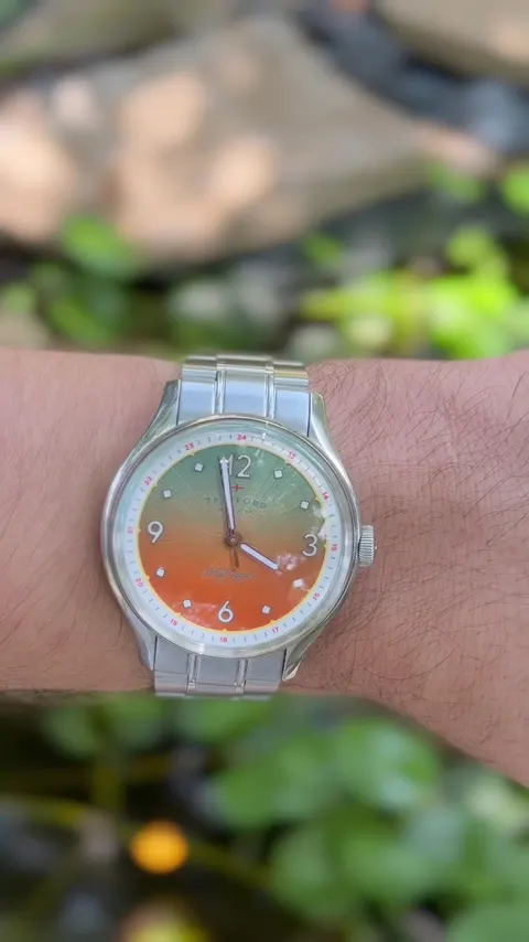 TikTok video still: Another look at the Trafford Watch Co Daytripper Season 2 - Eos.